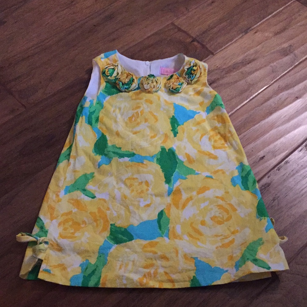 Yellow Lilly Pulitzer First Impression Dress
